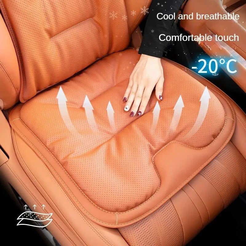 Car Seat Cushion Anti-fouling Leather Winter One-piece for Mercedes-Benz for BMW for Audi Car Special  Seat Cushion Supplies